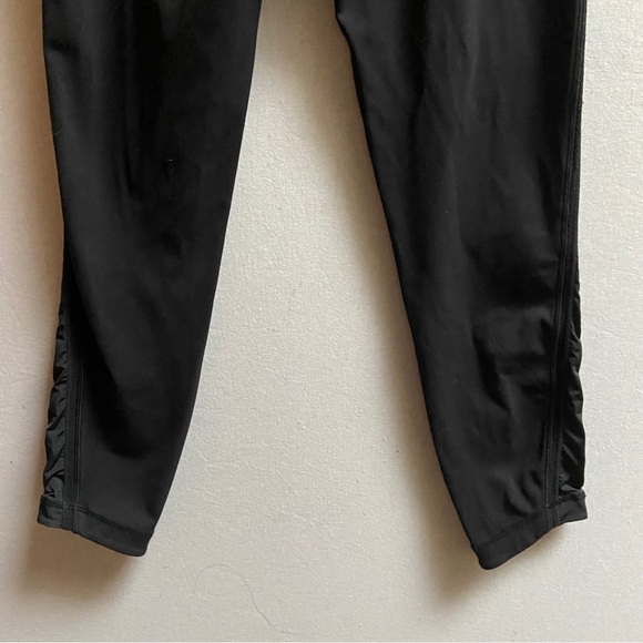 Lululemon Athletica Wunder Under Hi-Rise Legging mesh ruche sides Sz 6 - Picture 6 of 12